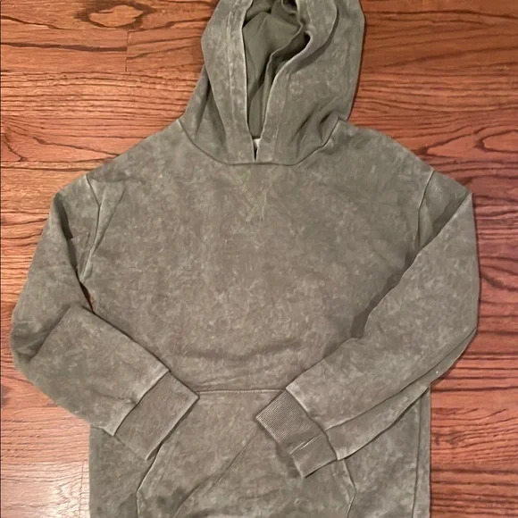 Olive Green Hoodie and Joggers Set - Picture 2 of 3